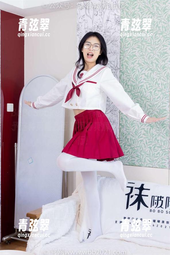BoBoSocks袜啵啵-稚予 BoBoSocks袜啵啵 - 私拍黑丝花絮,稚予这种风格我百思不得其解,不过好看就行!