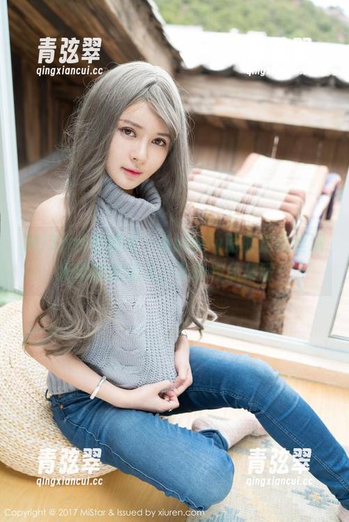 MiStar魅妍社-Ashely丽丽 MiStar魅妍社 - Ashely丽丽把肉丝演绎得如此动人,下载作品集吧!