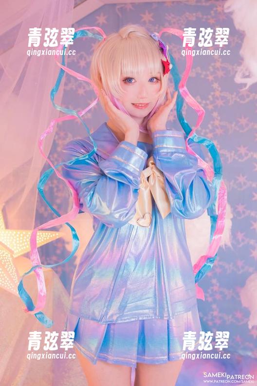 Sameki 万圣节又来了,Sameki的新作和免费的写真,能不能再别玩这种组合了?