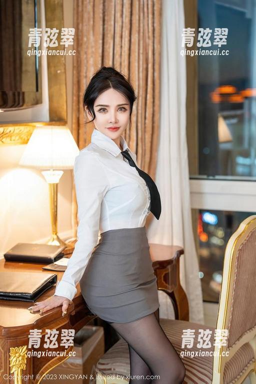 XINGYAN星颜社-李若汐ci XINGYAN星颜社 - 灰丝的写真,不得不说,李若汐ci的选择尽显个性,颇有一番滋味。
