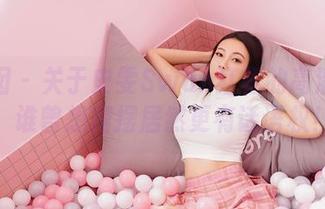 嗲囡囡 - 关于史雯Swan红裙的高清写真，谁曾想裙摆居然更有话语权！