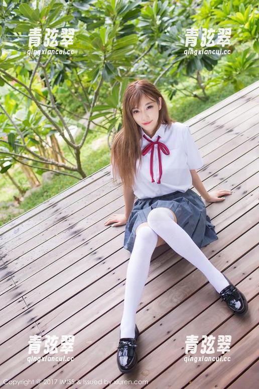爱蜜社-果儿Victoria 爱蜜社 - 一种黑与白的对话,果儿Victoria的写真集分享,别说我没提醒你!